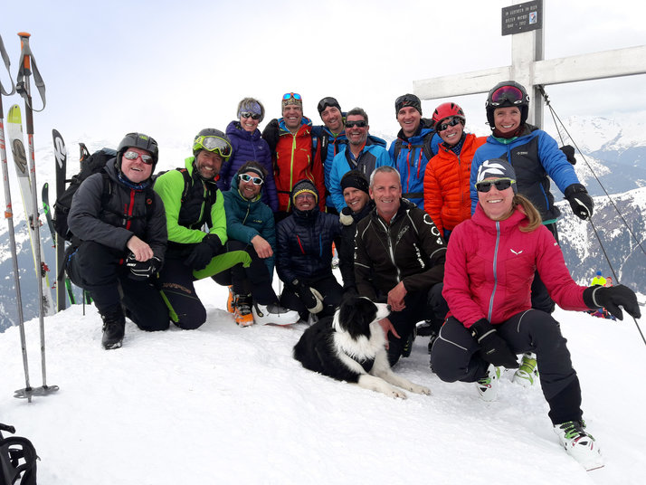 2-Vereine-Skitour auf die Vennspitze 2.390 m