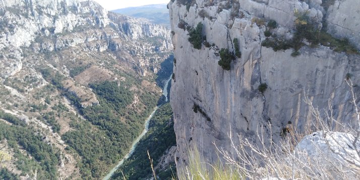 Klettern in Frankreich Verdon - Buoux und Arco